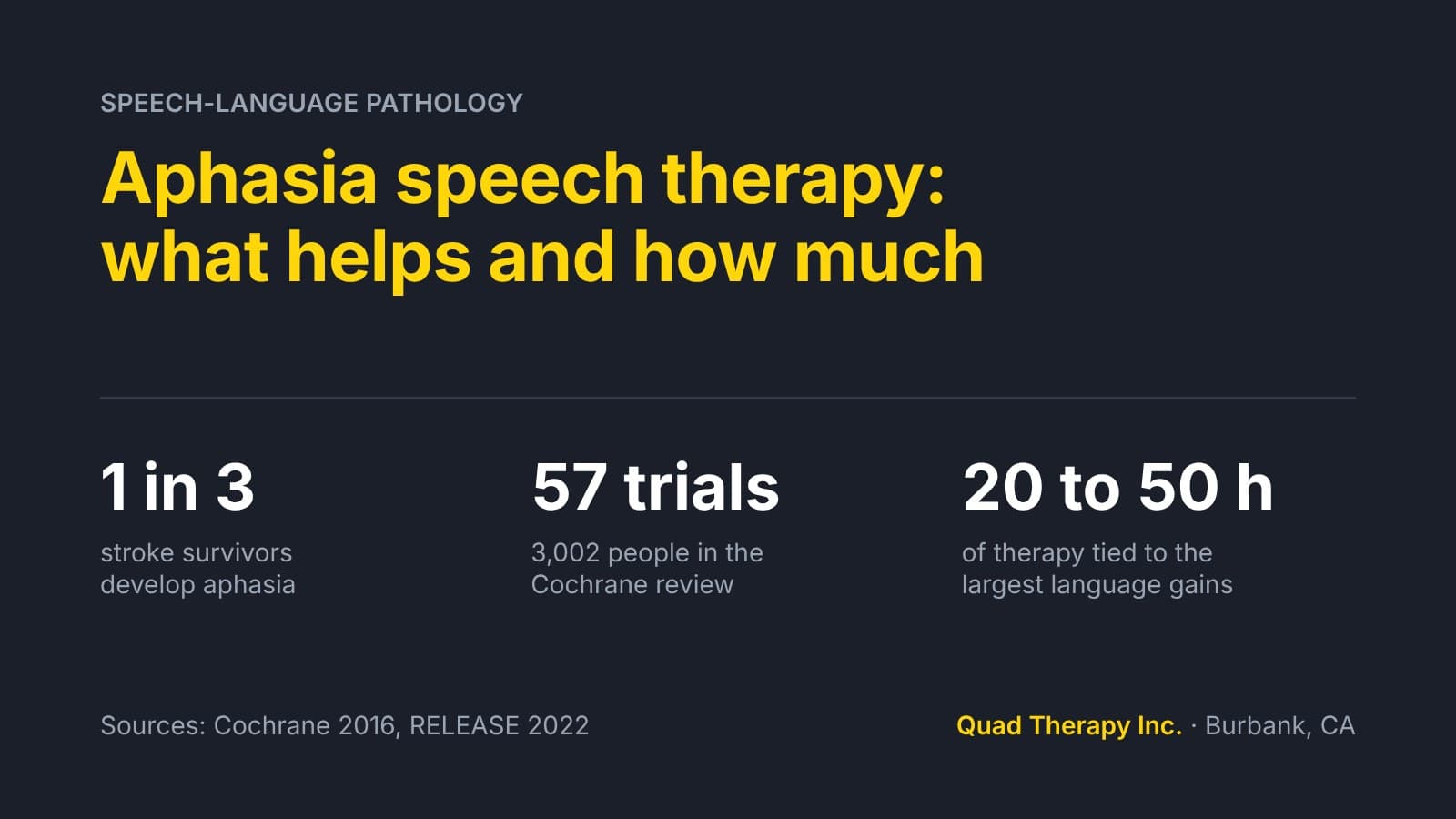 Aphasia Speech Therapy: What Helps and What to Expect