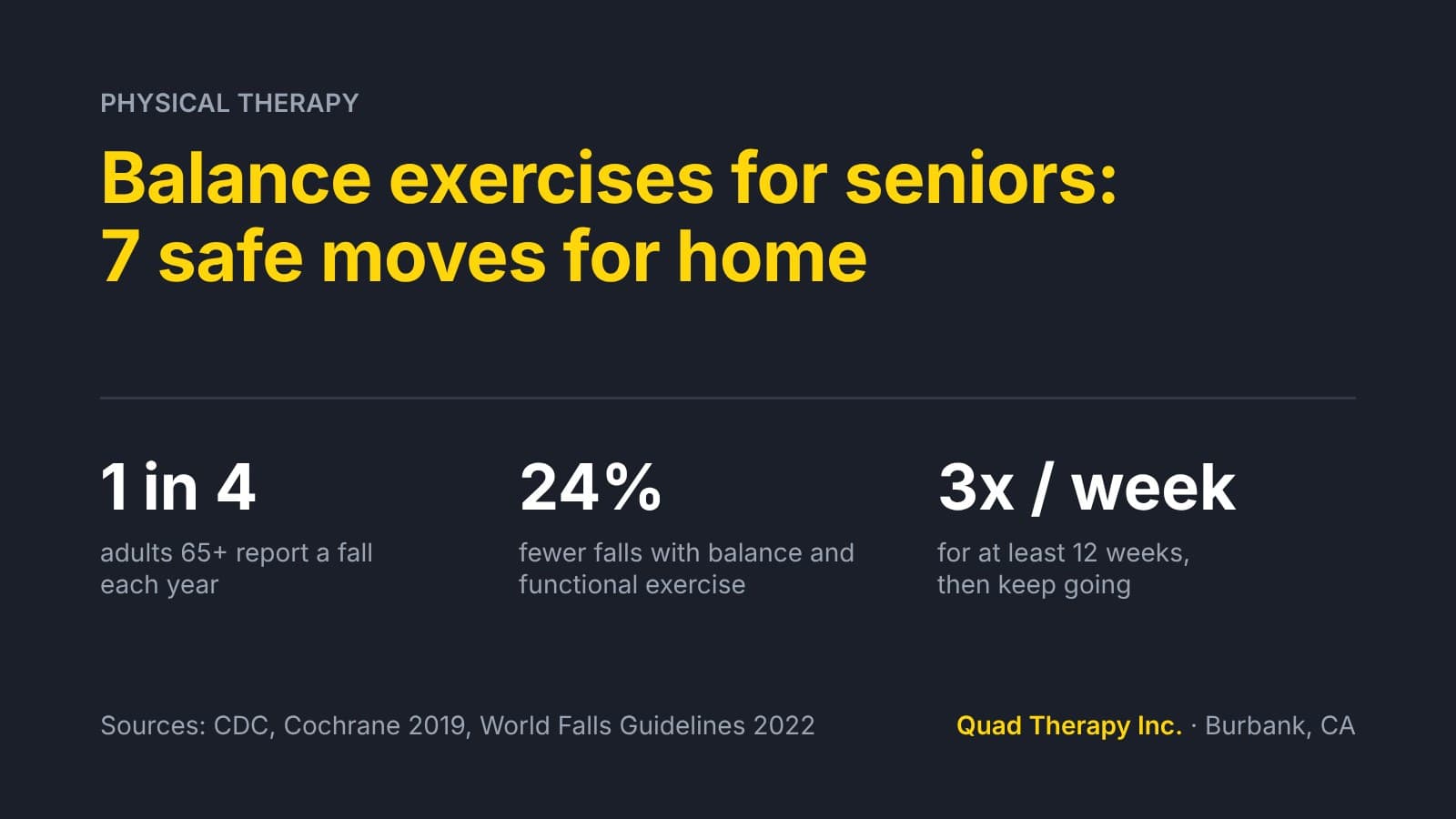 Balance Exercises for Seniors: 7 Safe Moves for Home
