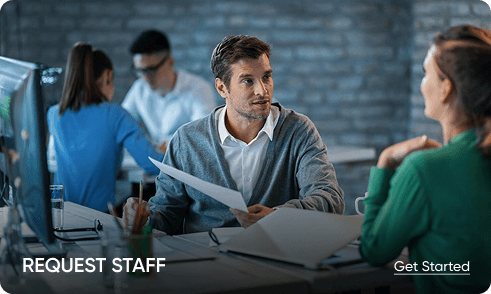 Request staff